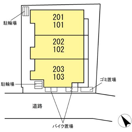yamajuⅡの区画図