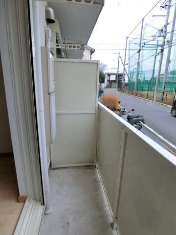 エスポアールB棟のバルコニー