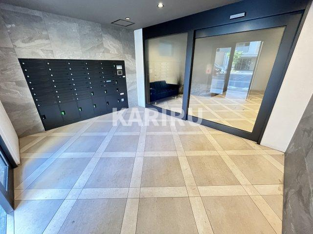 グランステディ城東中央のロビー