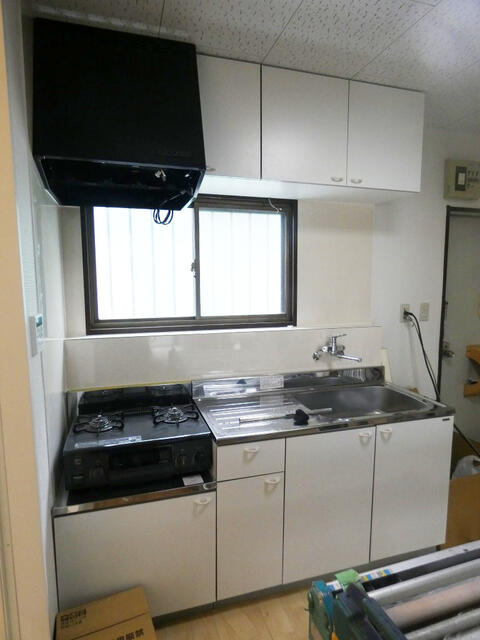 萩沢ハイツＢ棟のキッチン