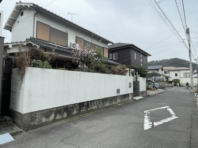 宮脇町二丁目 土地の前面道路含む現地写真