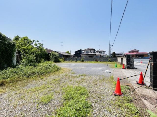 佐野市 田沼町（田沼駅） 住宅用地の前面道路含む現地写真