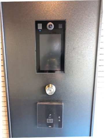 SEASON FLATS浅草六丁目のセキュリティ|タッチキーのモニター付きオートロックセキュリティです