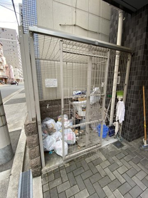 【その他共用部分】 | サニーハウス南堀江 | サニーハウス南堀江　ゴミ置き場