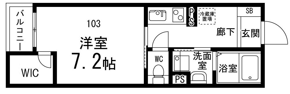 サンセールⅡの間取り
