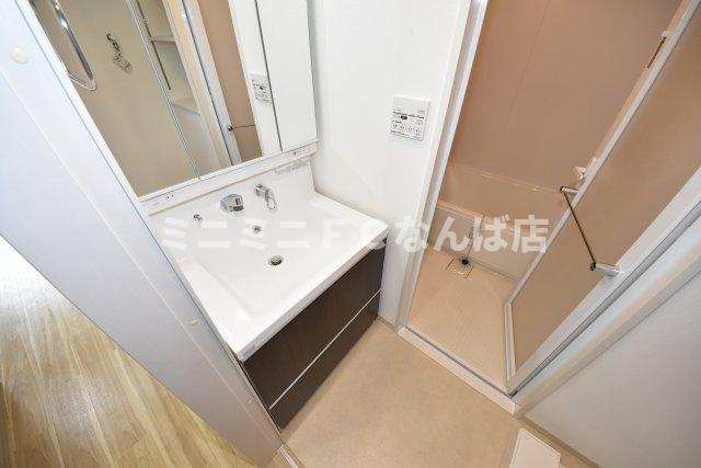 histoire玉造の洗面所