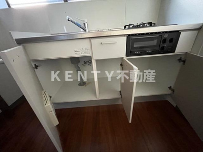 【キッチン】 | 第５シンエイハイム | きれいなキッチンです