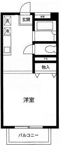 コトー三田の間取り|間取りです。
