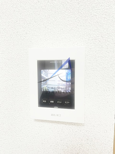 五反田ダイヤモンドマンションのセキュリティ|モニター付インターホンです。