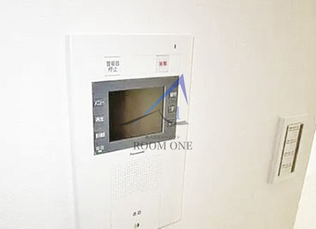メイクスデザイン池上アジールコートのセキュリティ|モニター付インターホンです。