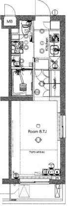 メイクスデザイン池上アジールコートの間取り|間取りです。