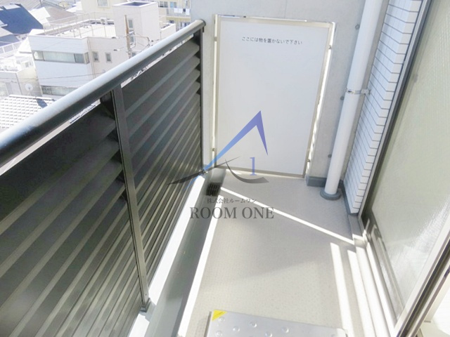 クレヴィスタ多摩川のバルコニー|バルコニーです。