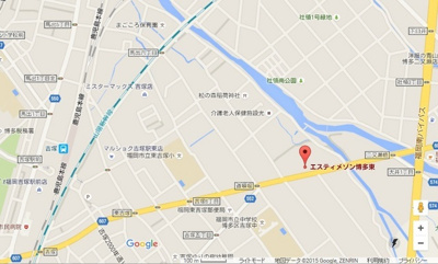 【地図】 | エスティメゾン博多東 | 地図