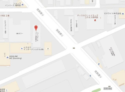 【地図】 | アンプルールベトン筑紫通り | 地図