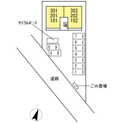 【区画図】 | D-room片峰