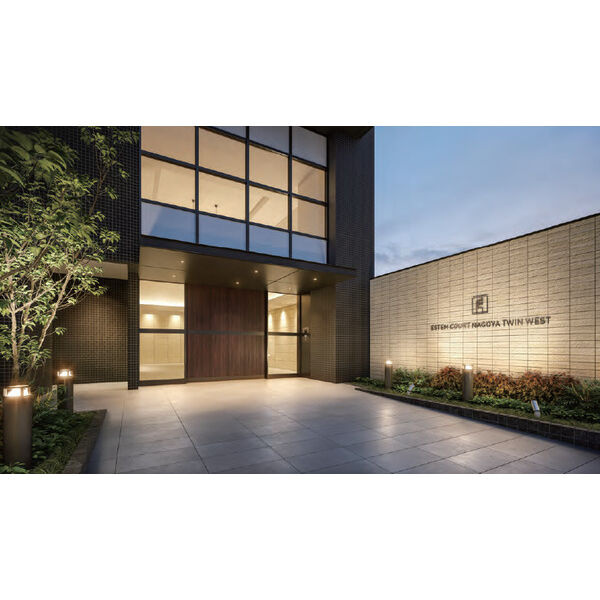 エステムコート名古屋TWIN　WESTのエントランス