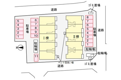 【区画図】 | ヴィアーレⅡ