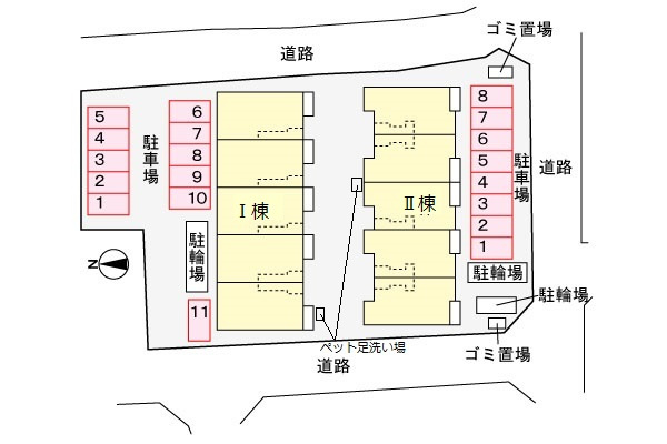 【区画図】 | ヴィアーレⅡ