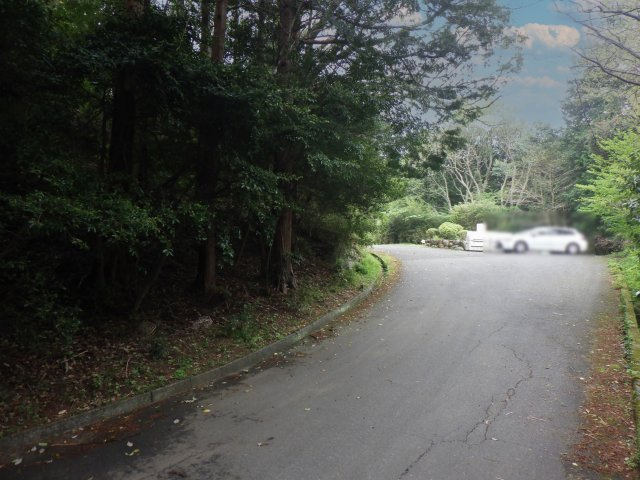 伊豆エメラルドタウン㉗の前面道路含む現地写真