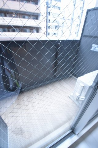 スワンズシティ谷町ブリエのバルコニー