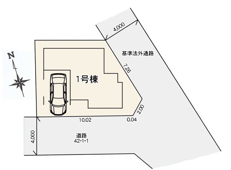練馬区東大泉7丁目第2期　全1棟　1号棟