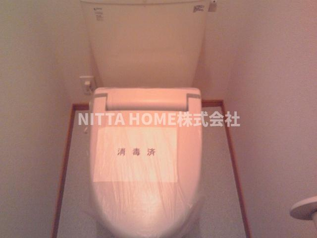 カーサヴェルデのトイレ|清潔感のあるトイレです!(^^)!