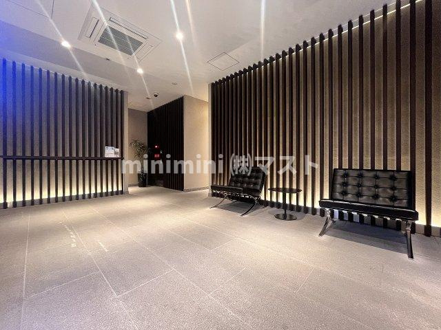 ハビテ靭センターコートのロビー