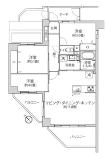 【間取り】 | グーディッシュ久米川 | グーディッシュ久米川