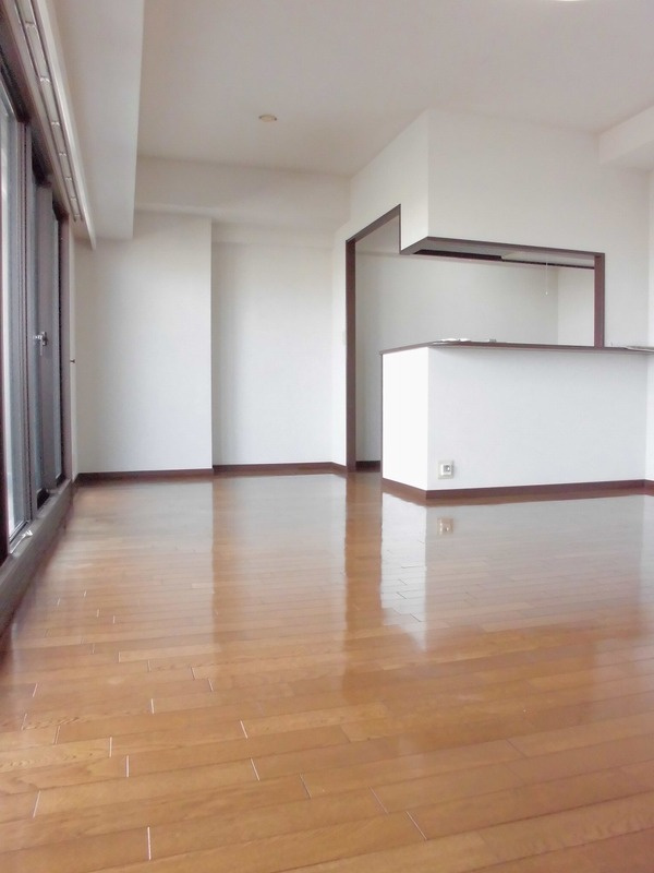 熊本市中央区新大江３丁目の賃貸マンションの居間・リビング