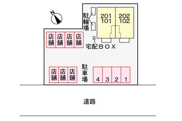 グレイステラスⅡ　　刈谷市の賃貸ならクラスホーム刈谷店の駐車場
