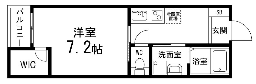 サンセールⅡの間取り