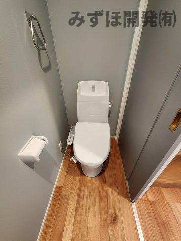 東根市神町東3丁目3-20　B棟のトイレ|1階のトイレです。