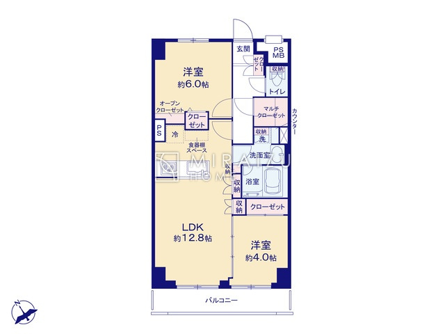 【間取り】 | 実際に見て、触れて感じる安心のお住まい探しを体験して下さい♪☆物件情報だけでなく、地域の特色などなどエリア情報もお伝え出来たら嬉しいです♪