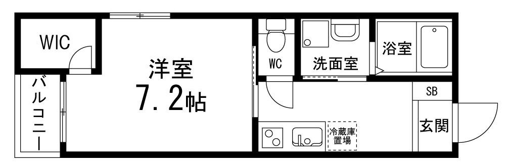 サンセールⅡの間取り