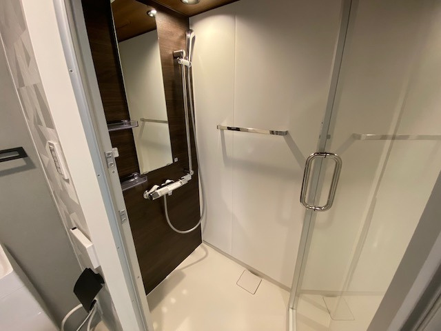 COCOFLAT　HIGASHI-KOENJIのシャワールーム