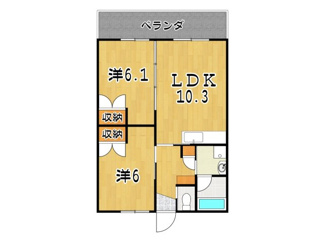 【間取り】 | MAK Ties Apartment