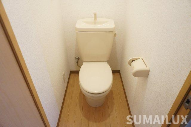 菊池郡菊陽町大字津久礼の賃貸マンションのトイレ