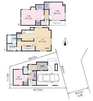 【間取り】 | 新座市野寺2丁目　中古戸建 | 新座市野寺2丁目　中古戸建