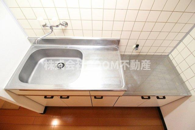 センチュリー21金田　F棟のキッチン|使いやすいキッチンです