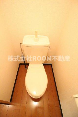 センチュリー21金田　F棟のトイレ|落ち着いたトイレです