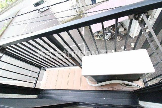 センチュリー21金田　F棟のバルコニー|広々としたバルコニーです