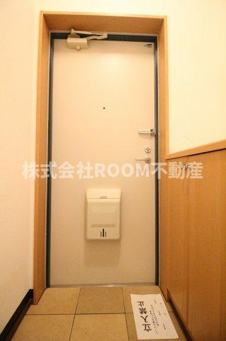 センチュリー21金田　F棟の玄関|シンプルで使いやすい玄関です