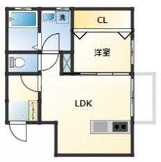 センチュリー21金田　E棟の間取り