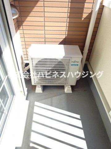 レイクタウン城山Ａのバルコニー