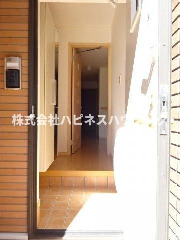 レイクタウン城山Ａの玄関