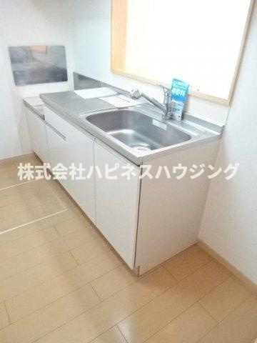レイクタウン城山Ａのキッチン