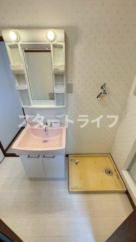 大阪市東淀川区東中島２丁目の賃貸マンションの洗面所