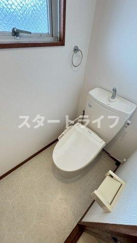 大阪市東淀川区東中島２丁目の賃貸マンションのトイレ