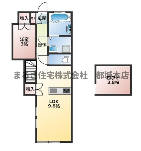 CUORE KANADAの間取り