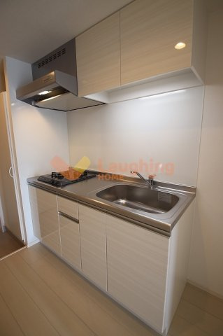 久留米市大石町のアパートのキッチン|お料理しやすいキッチンです